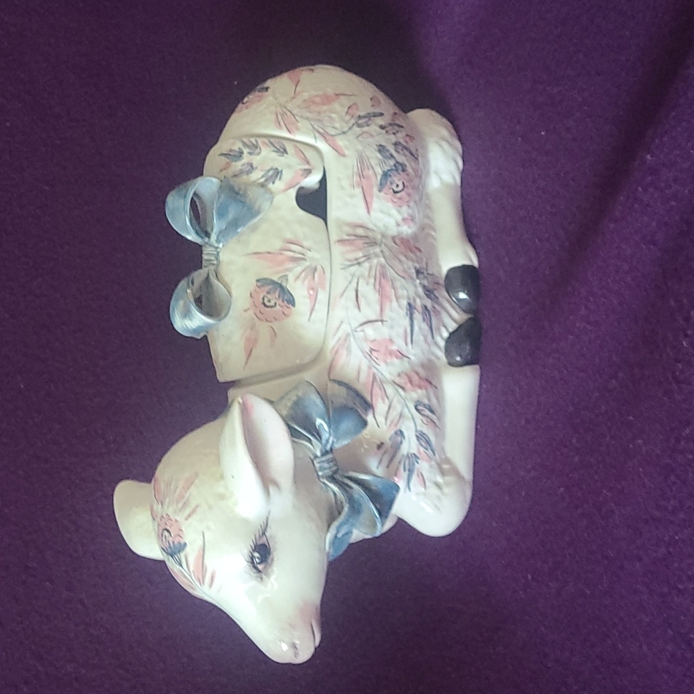 Vintage Ceramic Lamb Soup Tureen